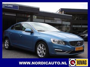 Volvo S60 2.0 D4 163 PK SUMMUM NAVIGATIE LEDER MEMORY SEAT