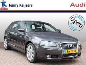 Audi A3 Sportback 2.0 TFSI QUATTRO AMBITION S-LINE Navigatie Leer Airco Audio 17`LM 200Pk! Zondag a.s. open!