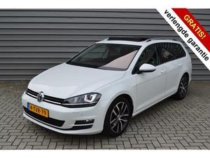 Volkswagen Golf Variant, 1.6 TDI 110PK AUT.  HIGHLINE PANO-DAK LED PDC NAVI