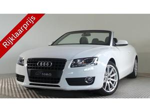 Audi A5 Cabriolet 2.0 TFSI 180PK PRO LINE S AUTOMAAT | Navigatie | Xenon | Leder | 18 Inch Velgen | Stoel ve