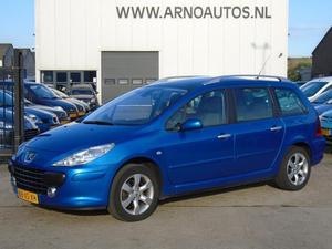 Peugeot 307 SW 2.0-16V PREMIUM, 6-PERSOONS, AIRCO CLIMA , CRUISE CONTROL, PANORAMADAK, ELEK-RAMEN, CENT-VERGREND