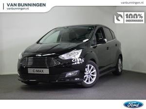 Ford C-MAX 1.0 ECOBOOST 125PK TITANIUM *Hoge zit  Navigatie sync3  Achteruitrijcamera  Lm-velgen  Climate Contr