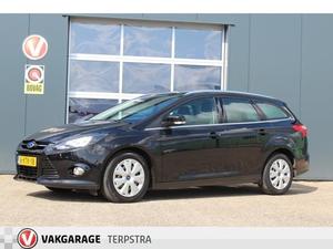 Ford Focus Wagon 1.6 TDCI ECONETIC LEASE TITANIUM  105pk  Navi  Clima  Cruise  PDC V A  Chroom  Bluetooth  Mist