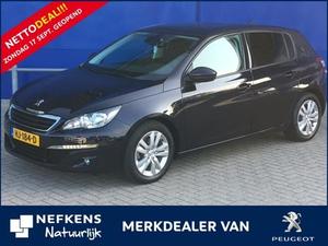 Peugeot 308 BLUE LEASE EX 5-DEURS 1.6 HDI AIRCO   NAVIGATIE