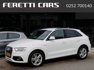 Audi Q3 2.0 TFSI 170PK QUATTRO S-LINE AUT S-TRONIC SPORTLEER NAVI AIRCO XENON LED LMV PDC .