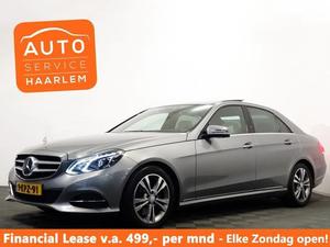 Mercedes-Benz E-klasse 300 BLUETEC HYBRID PRESTIGE AMG, Leer, Pano, Navi, Full