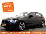 BMW 1-serie 118I HIGH EXECUTIVE 170pk AUT8 , Leer , Navi, M-sport LMV, xenon