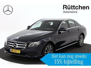 Mercedes-Benz E-klasse 350 e Lease Edition 15% BIJTELLING T M DECEMBER 2021!