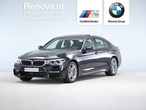 BMW 5-serie 520d Sedan Automaat M-Sportpakket, Navigatie Professional, Comfortstoelen, Leder, Stoelverwarming, C