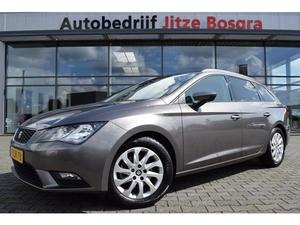 Seat Leon ST 1.6 TDi 110pk Style Ecomotive ECC, Full Map Navi, Sportstoelen, Privacy Glas, 1e Eigenaar!!