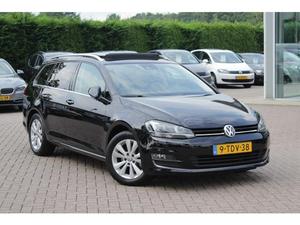 Volkswagen Golf Variant 1.6 TDI HIGHLINE   Xenon   Panoramadak   Trekhaak   Privacyglas   Navigatie