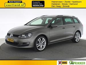 Volkswagen Golf VARIANT 1.6 TDI Highline DSG Aut.   navi panorama leder 18 inch lm velgen