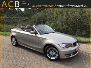 BMW 1-serie Cabrio 118i Executive Cabrio Leder   Cruise control   Airco   Nette staat!