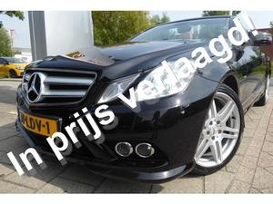 Mercedes-Benz E-klasse Cabrio 350 CDI ELEGANCE Automaat actieprijs tot 31-10-2017!