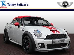 Mini Cooper Coupé 1.6 John Works Navigatie Leer Clima Xenon 17`LM 210Pk! Zondag a.s. open!