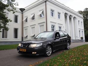 Saab 9-5 Estate 2.0T - 16V, 2006, NAVI, AUT, MOOI ZWART LED