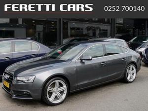 Audi A5 Sportback 1.8 TFSI 170PK S-LINE SPORTLEER NAVI XENON  LED 19`LMV PDC .