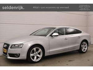 Audi A5 SPORTBACK 2.0 TFSI PRO LINE ZUIGERMODIFICATIE UITGEVOERD XENON NAVI VOL LEDER CLIMA CRUISE PDC LMV