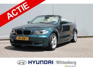 BMW 1-serie Cabrio 118i HIGH EXECUTIVE Aut. | Oktoberdeal! | Van 16900,- voor 15900,- | Navigatie | Xenon | Lede