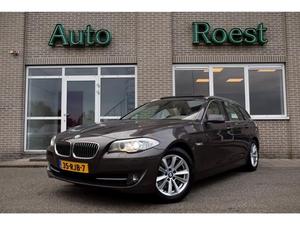 BMW 5-serie Touring 525D 6-cil High Exec. aut. NAVI LEER PANO XENON LMV SP.STOEL