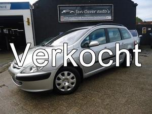 Peugeot 307 Break 1.6-16V XS   CLIMATE CONTROL   CRUISE CONTROL   ELEK. RAMEN   C. VERGR.AFSTANDBEDIEND   RADIO-