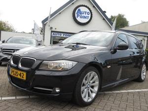 BMW 3-serie 320D AUTOMAAT LEDER SPORTSEATS NAVIGATIE PDC STOELVERW!!